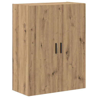 Highboard Altholz 69,5 x 34 x 180 cm Engineered Wood und Glas