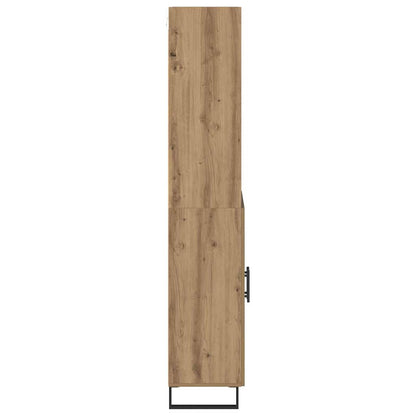 Highboard Artisan-Eiche 69,5 x 34 x 180 cm Holzwerkstoff