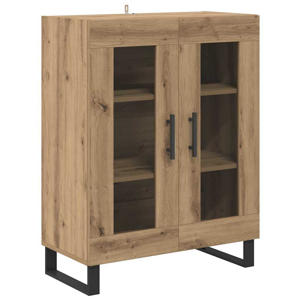 Highboard Artisan-Eiche 69,5 x 34 x 180 cm Holzwerkstoff