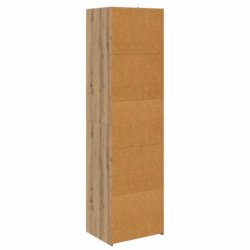 Schrank Artisan-Eiche 50 x 41 x 185 cm Holzwerkstoff