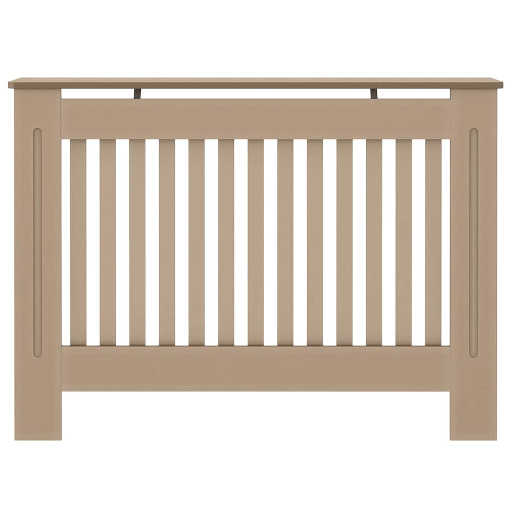 Heizkörperabdeckung 2 pcs Braun 112x19x81.5cm Holzwerkstoff