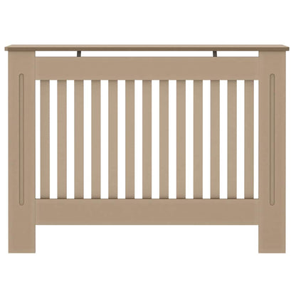 Heizkörperabdeckung 2 pcs Braun 112x19x81.5cm Holzwerkstoff