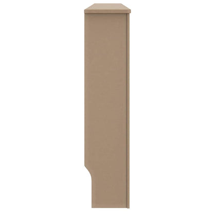 Heizkörperabdeckung 2 pcs Braun 172x19x81.5cm Holzwerkstoff