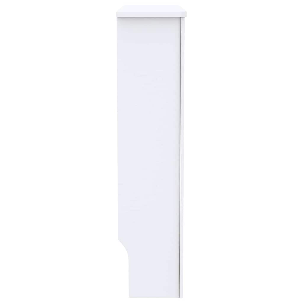 Heizkörperabdeckung 2 pcs Weiß 78x19x81.5cm Holzwerkstoff
