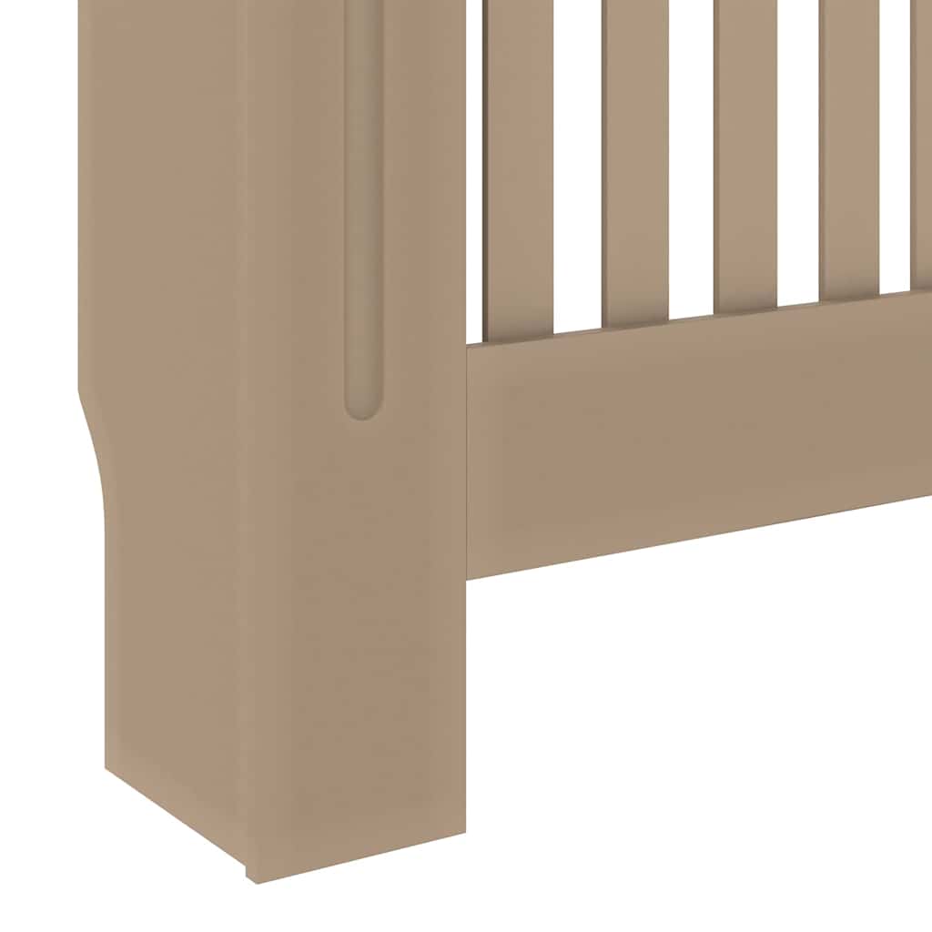 Heizkörperabdeckung 2 pcs Braun 78x19x81.5cm Holzwerkstoff