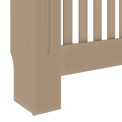Heizkörperabdeckung 2 pcs Braun 78x19x81.5cm Holzwerkstoff