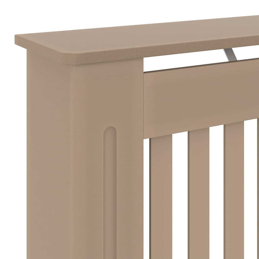 Heizkörperabdeckung 2 pcs Braun 78x19x81.5cm Holzwerkstoff