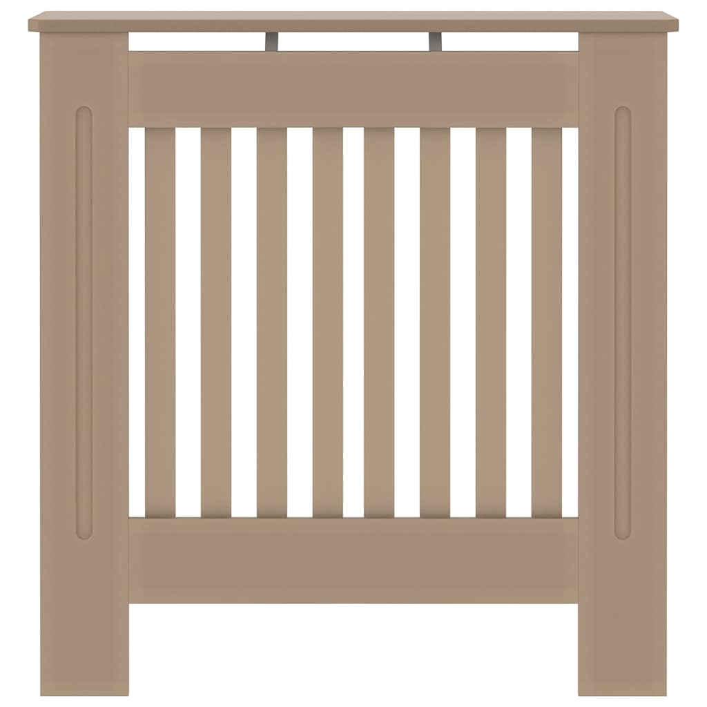 Heizkörperabdeckung 2 pcs Braun 78x19x81.5cm Holzwerkstoff