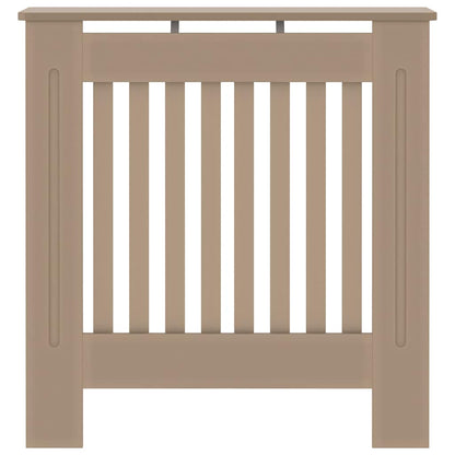Heizkörperabdeckung 2 pcs Braun 78x19x81.5cm Holzwerkstoff