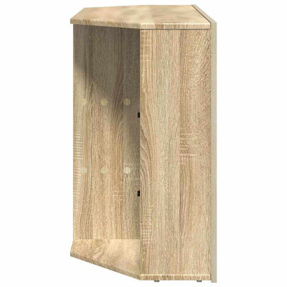 Eck-LED-TV-Schrank Sonoma-Eiche 102 x 40 x 68 cm Holzwerkstoff