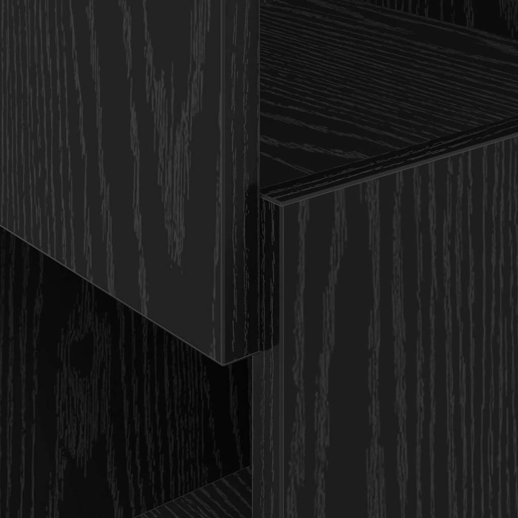 Eckschrank Weiß 25,5x25x102cm Holzwerkstoff