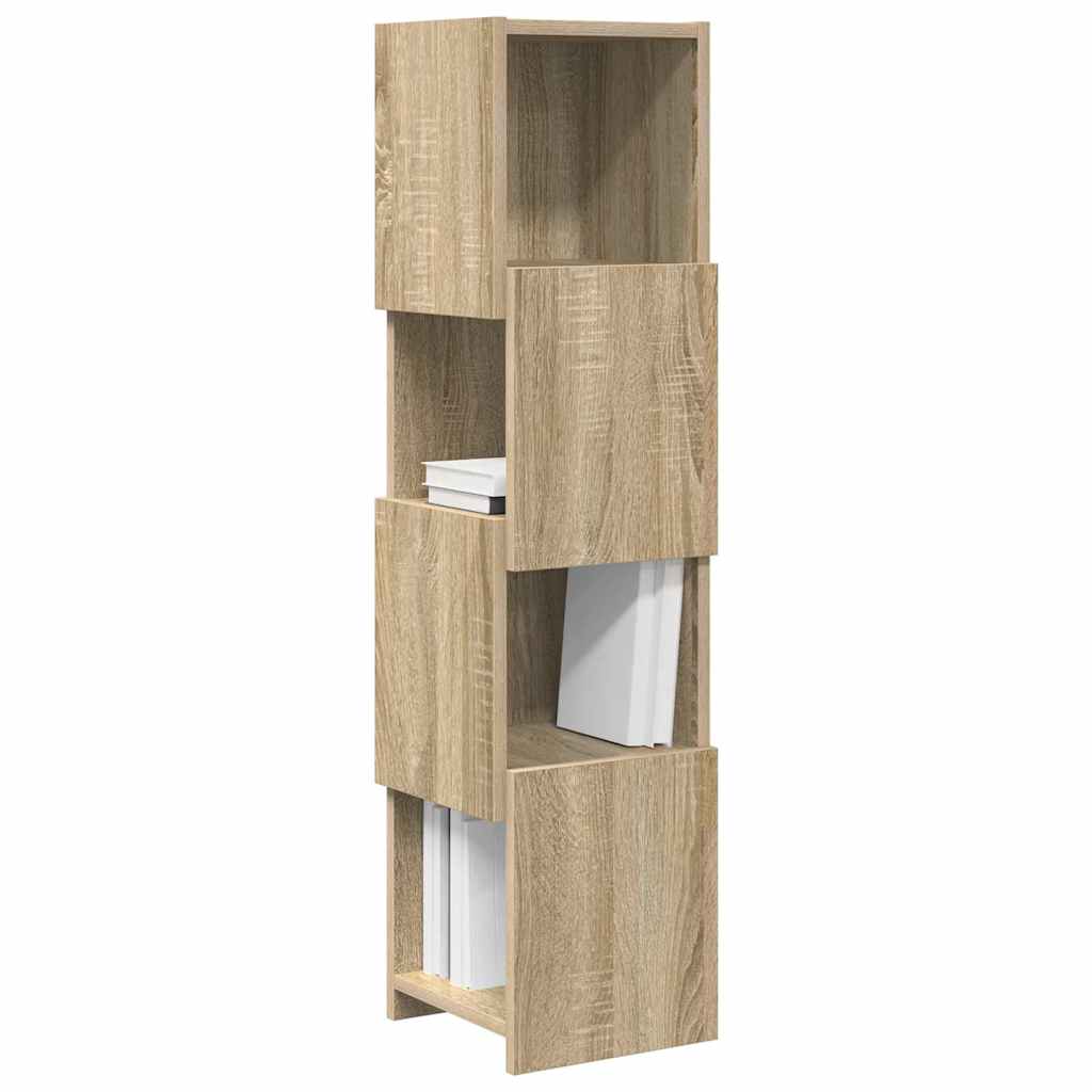 Eckschrank Weiß 25,5x25x102cm Holzwerkstoff