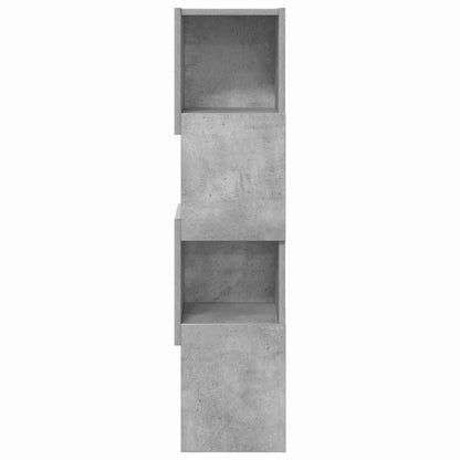 Eckschrank Weiß 25,5x25x102cm Holzwerkstoff