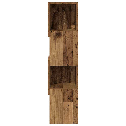 Eckschrank Weiß 25,5x25x102cm Holzwerkstoff