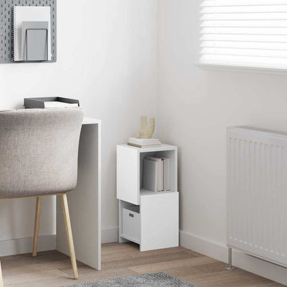 Eckschrank Weiß 25,5x25x55cm Holzwerkstoff