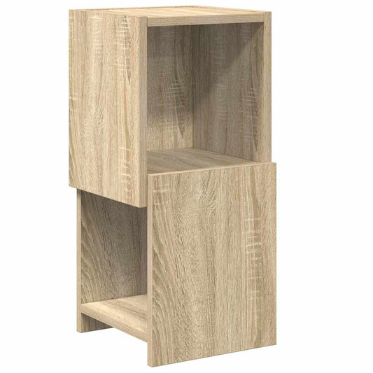 Eckschrank Weiß 25,5x25x55cm Holzwerkstoff