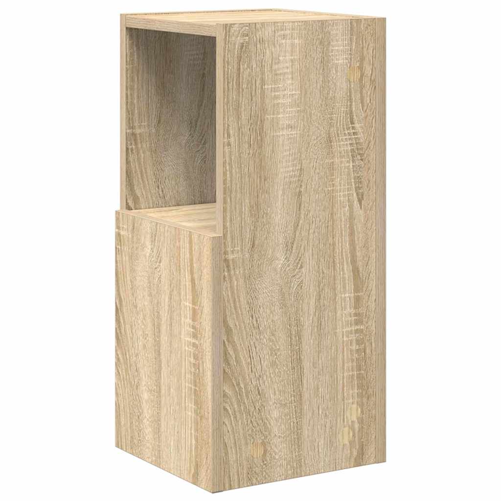 Eckschrank Weiß 25,5x25x55cm Holzwerkstoff