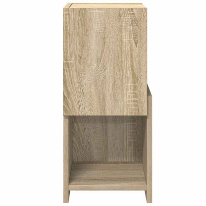 Eckschrank Weiß 25,5x25x55cm Holzwerkstoff