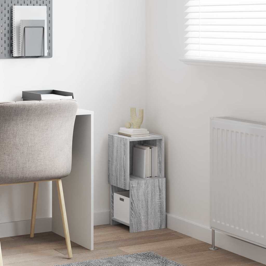 Eckschrank Weiß 25,5x25x55cm Holzwerkstoff