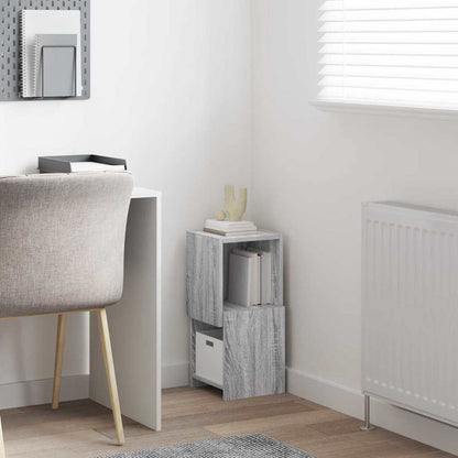 Eckschrank Weiß 25,5x25x55cm Holzwerkstoff