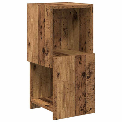Eckschrank Weiß 25,5x25x55cm Holzwerkstoff