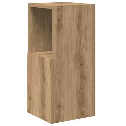 Eckschrank Weiß 25,5x25x55cm Holzwerkstoff