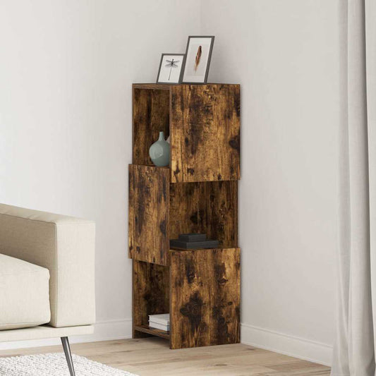 Eckschrank Weiß 30,5x30x95cm Holzwerkstoff