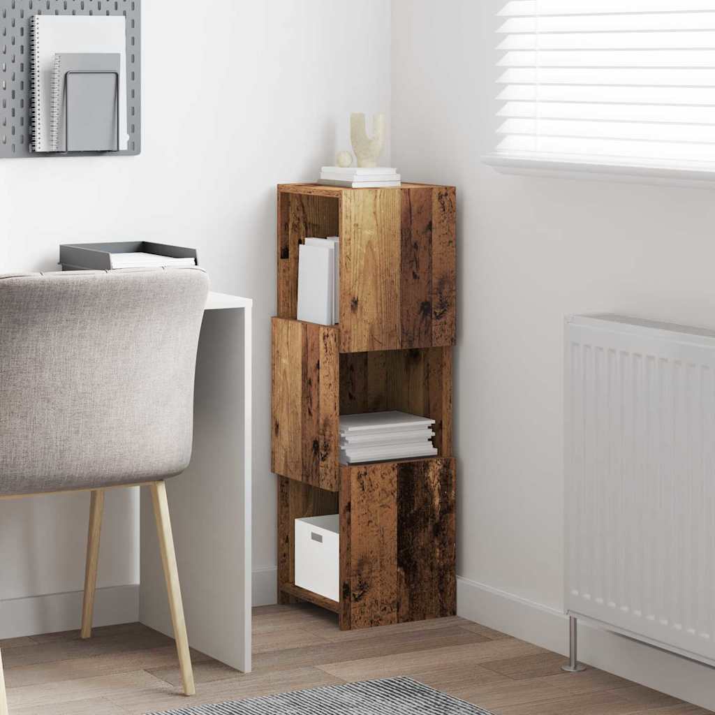 Eckschrank Weiß 30,5x30x95cm Holzwerkstoff