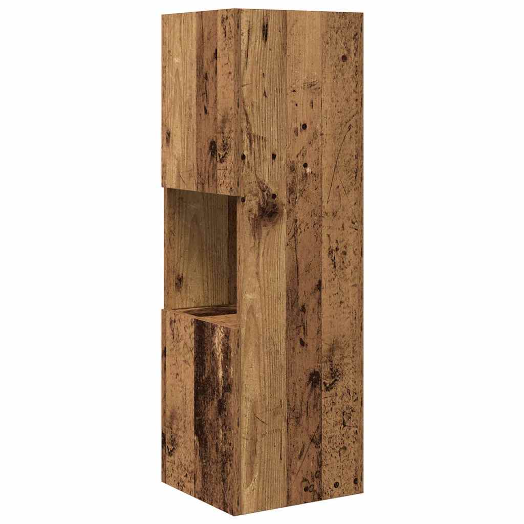 Eckschrank Weiß 30,5x30x95cm Holzwerkstoff