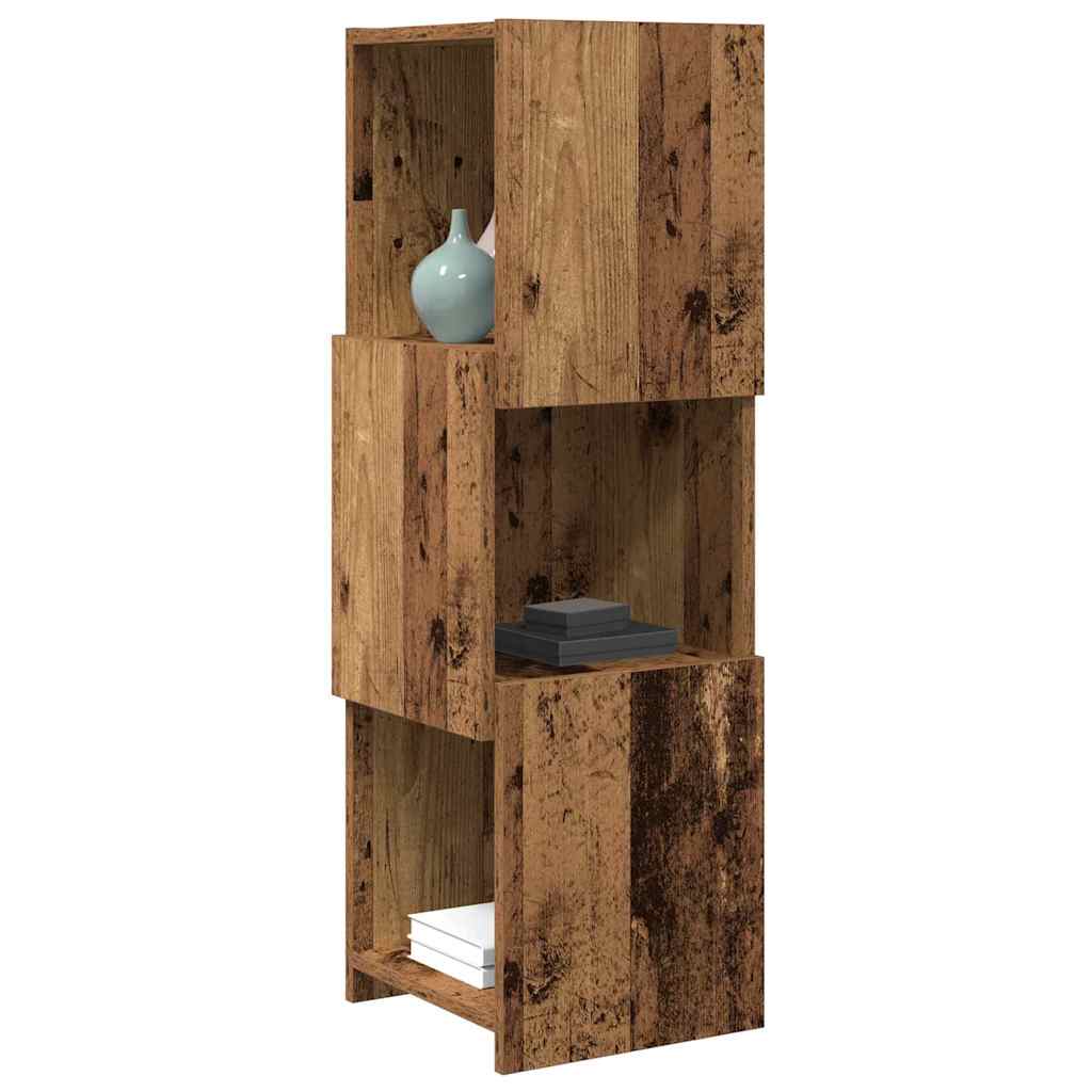 Eckschrank Weiß 30,5x30x95cm Holzwerkstoff