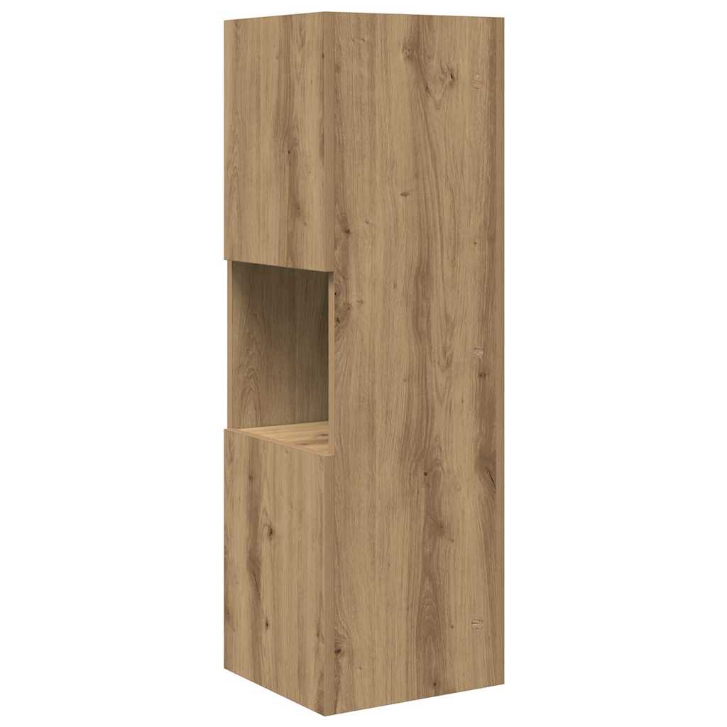 Eckschrank Weiß 30,5x30x95cm Holzwerkstoff