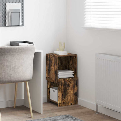 Eckschrank Weiß 30,5x30x65cm Holzwerkstoff