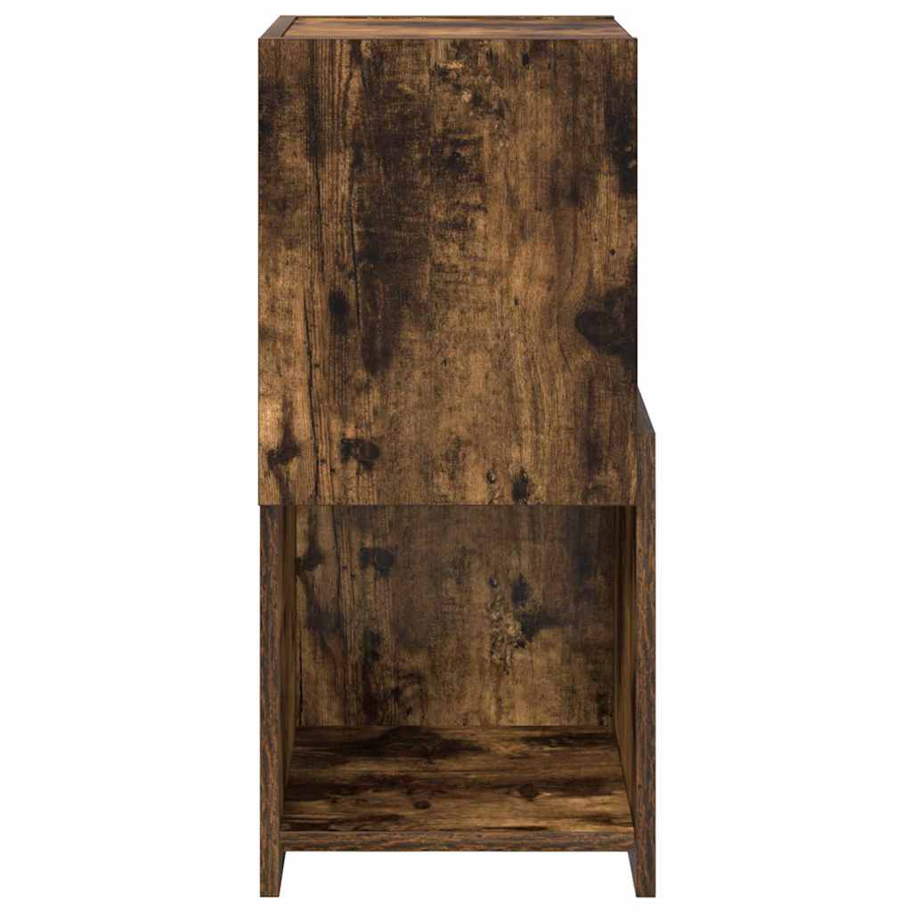 Eckschrank Weiß 30,5x30x65cm Holzwerkstoff