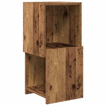 Eckschrank Weiß 30,5x30x65cm Holzwerkstoff