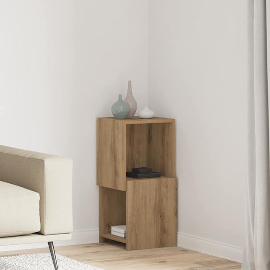 Eckschrank Weiß 30,5x30x65cm Holzwerkstoff