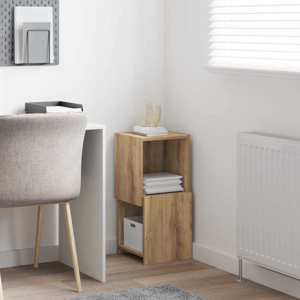 Eckschrank Weiß 30,5x30x65cm Holzwerkstoff