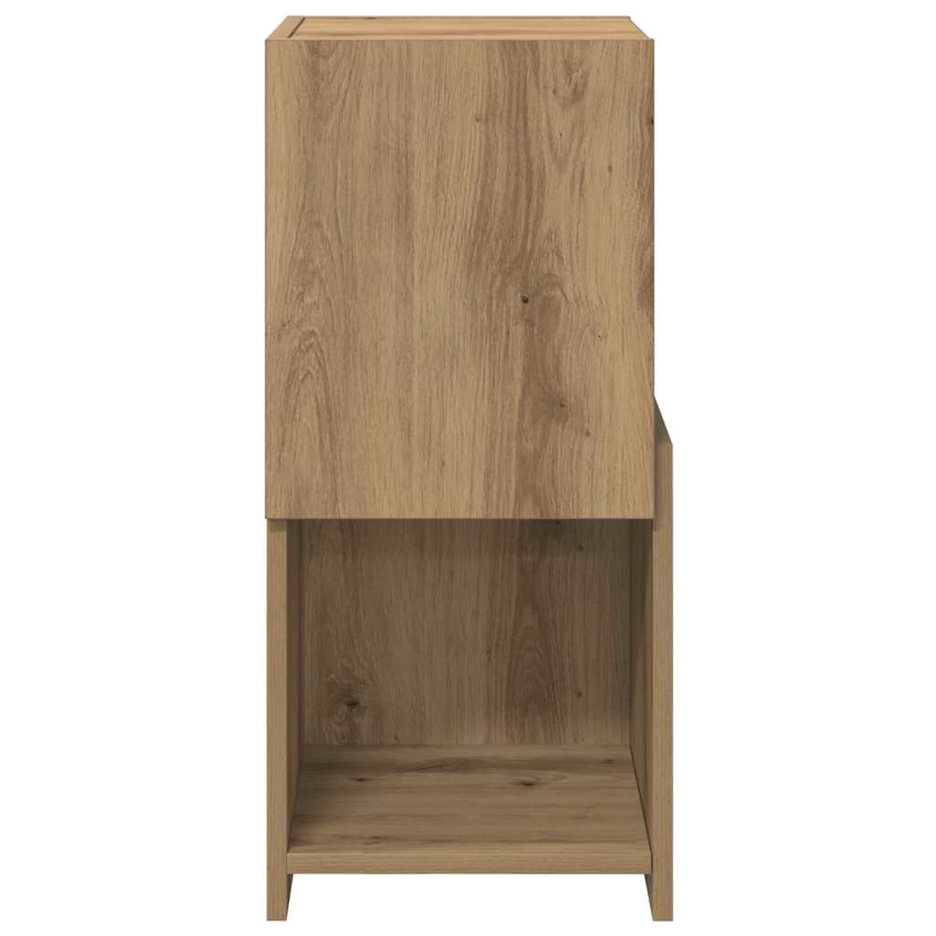 Eckschrank Weiß 30,5x30x65cm Holzwerkstoff