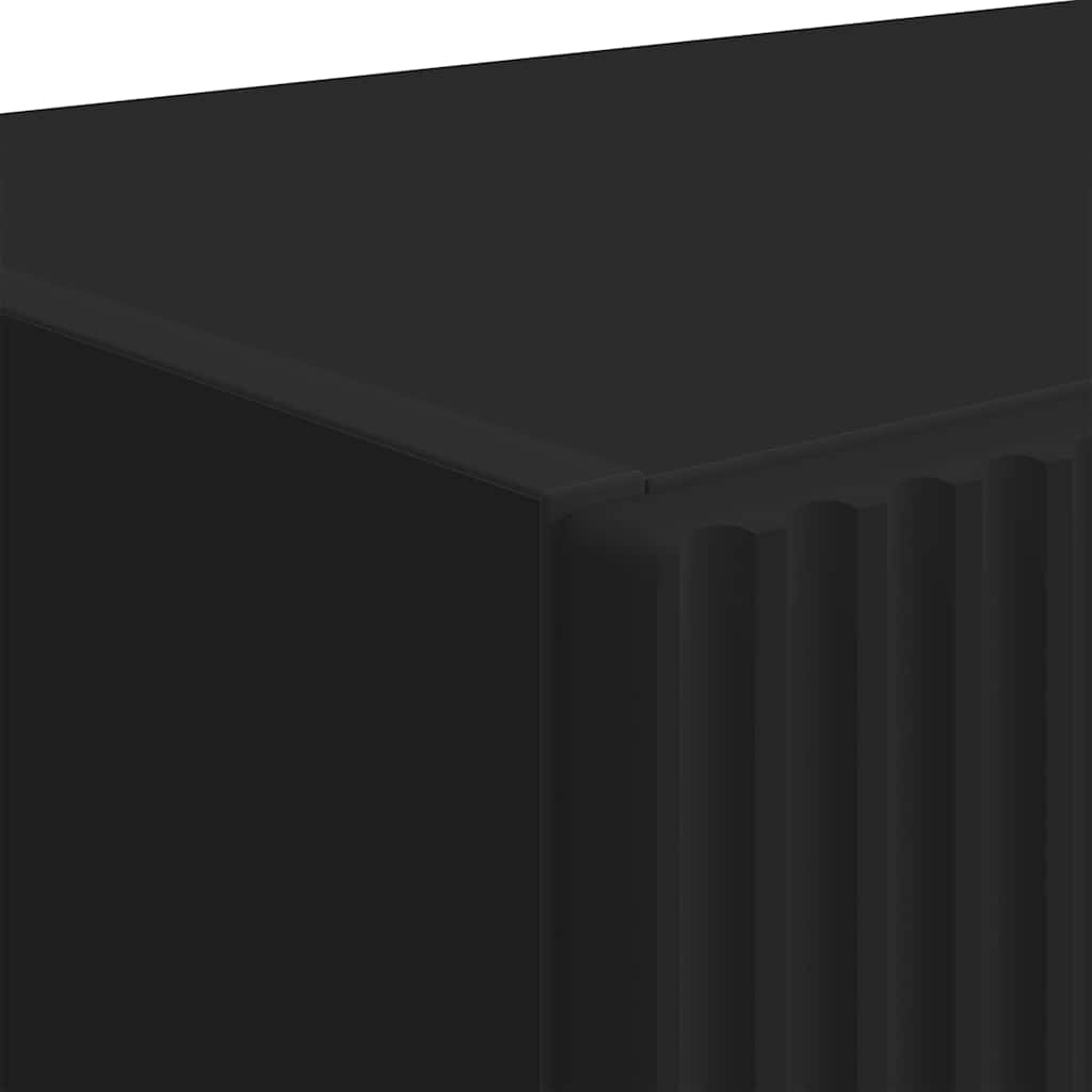 TV-Wandschrank Schwarz 59,5 x 31 x 60 cm Holzwerkstoff