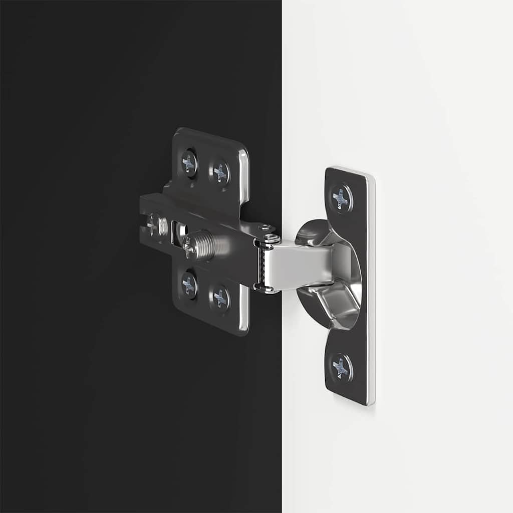 TV-Wandschrank Schwarz 59,5 x 31 x 60 cm Holzwerkstoff