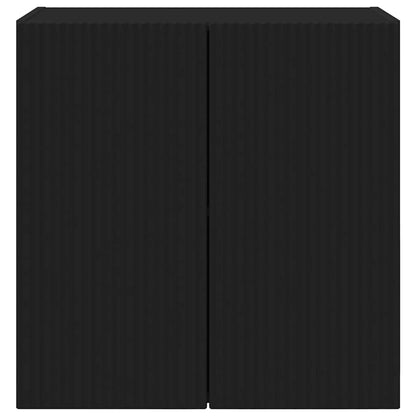 TV-Wandschrank Schwarz 59,5 x 31 x 60 cm Holzwerkstoff