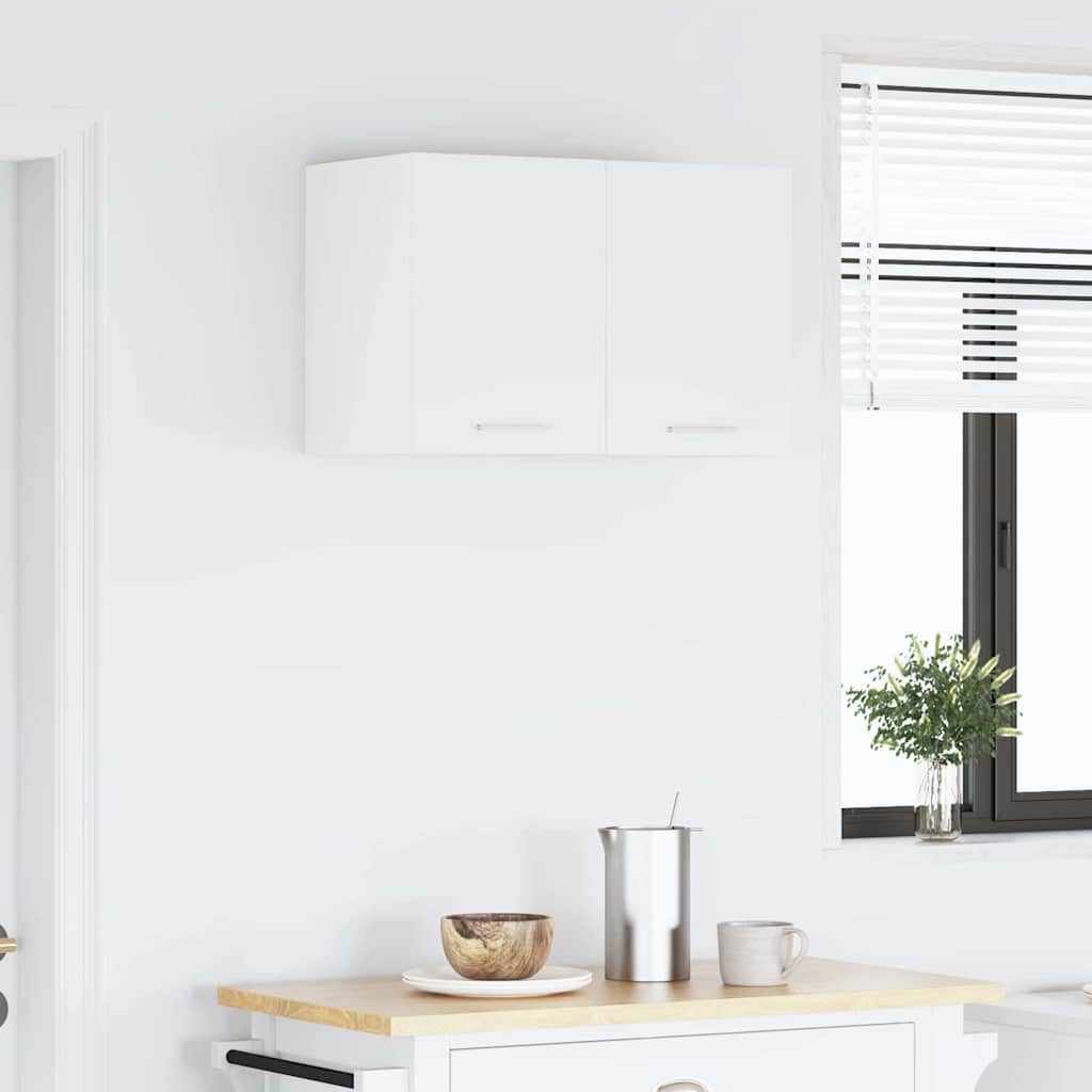 Hängeschrank mit Regal Riga Weiß 30 x 31 x 40 cm Holzwerkstoff