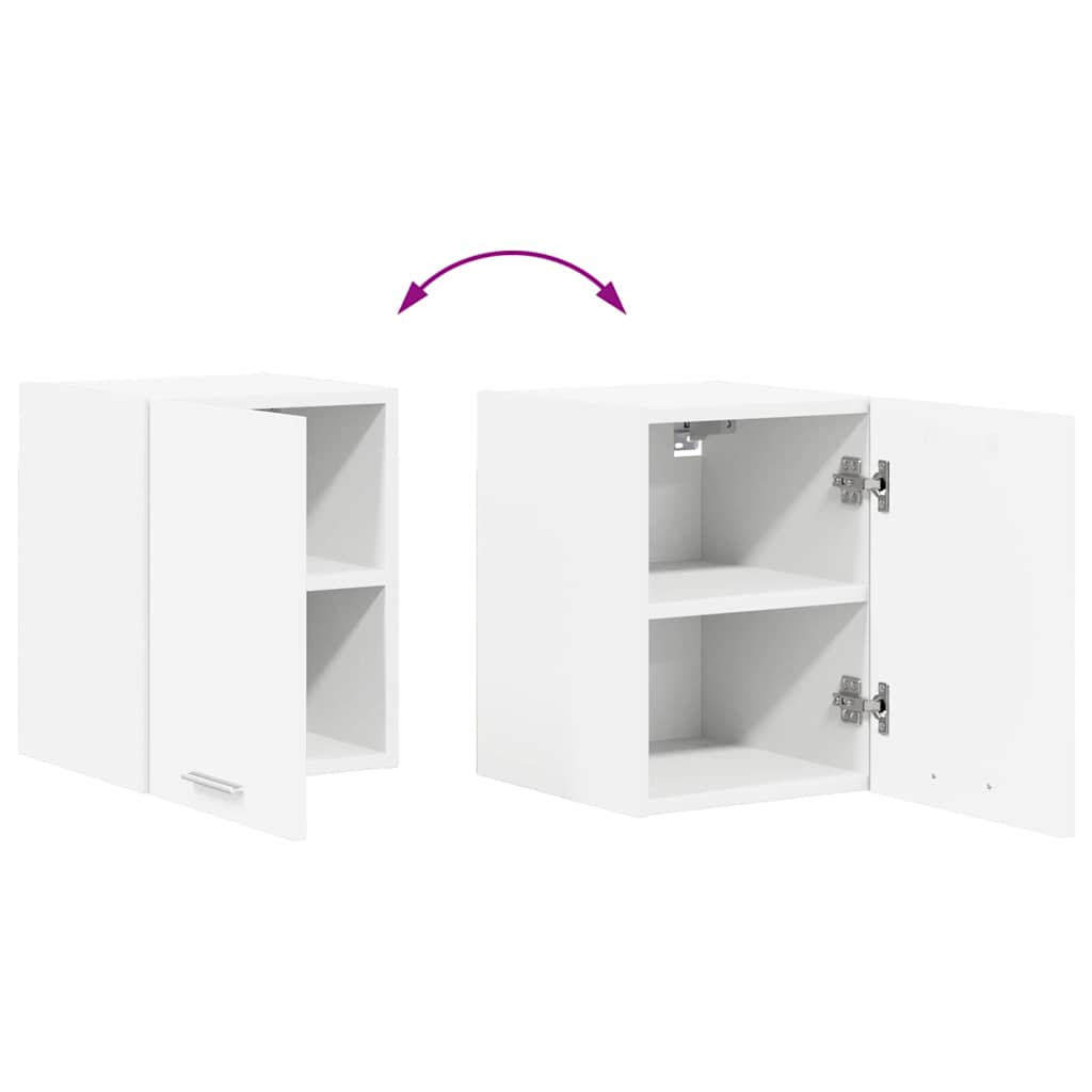 Hängeschrank Riga 2 pcs Weiß 30 x 31 x 40 cm Holzwerkstoff