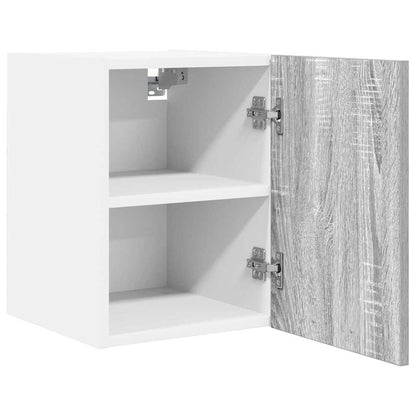Hängeschrank Riga 2 pcs Grau Sonoma und Weiß 30 x 31 x 40 cm