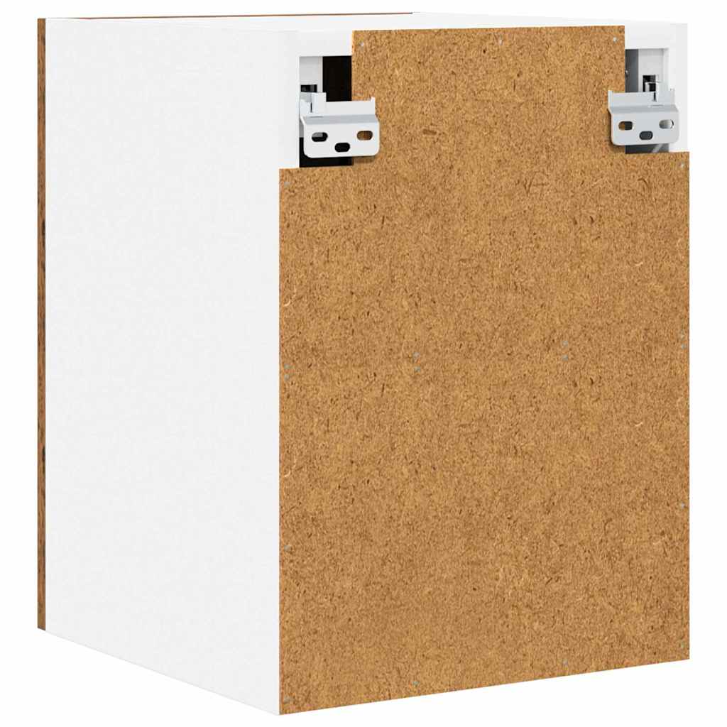 Hängeschrank Riga 2 pcs Altes Holz und Weiß 30 x 31 x 40 cm