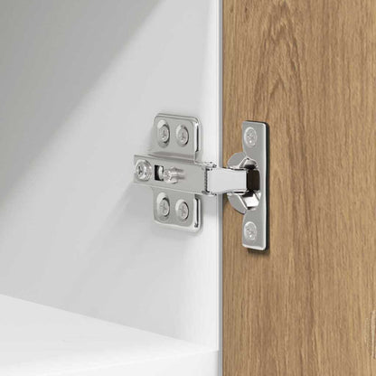 Hängeschrank Riga Artisan-Eiche und Weiß 30 x 31 x 40 cm