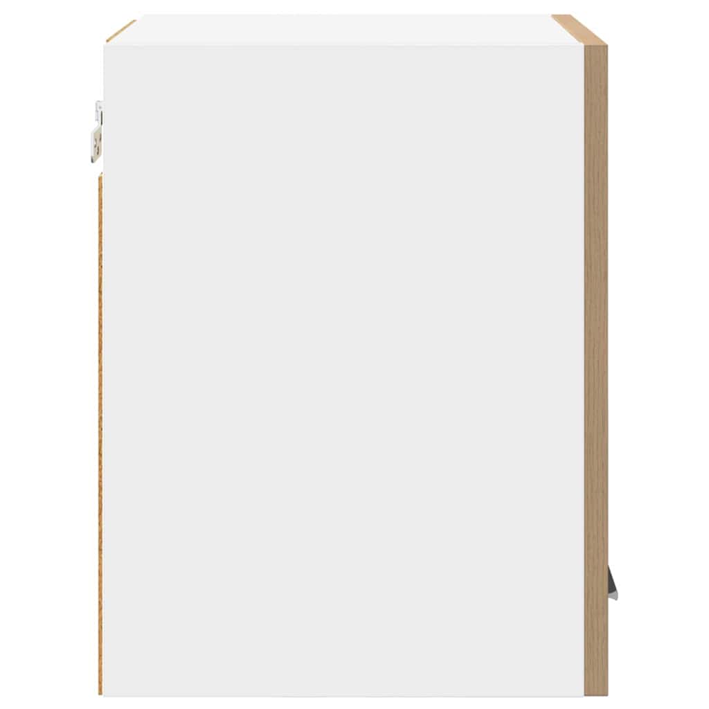 Hängeschrank Riga 2 pcs Artisan-Eiche und Weiß 30 x 31 x 40 cm