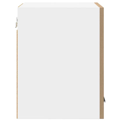 Hängeschrank Riga 2 pcs Artisan-Eiche und Weiß 30 x 31 x 40 cm