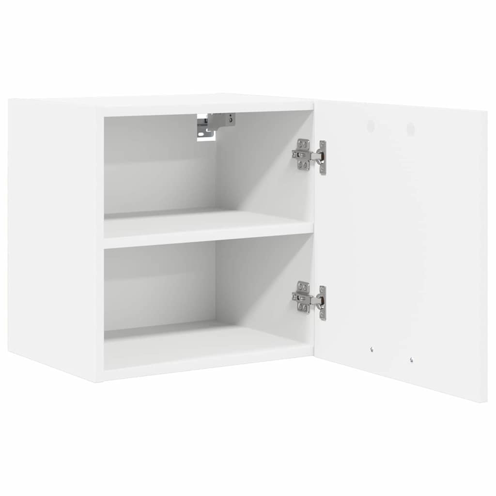 Hängeschrank mit Regal Riga Weiß 40 x 31 x 40 cm Holzwerkstoff