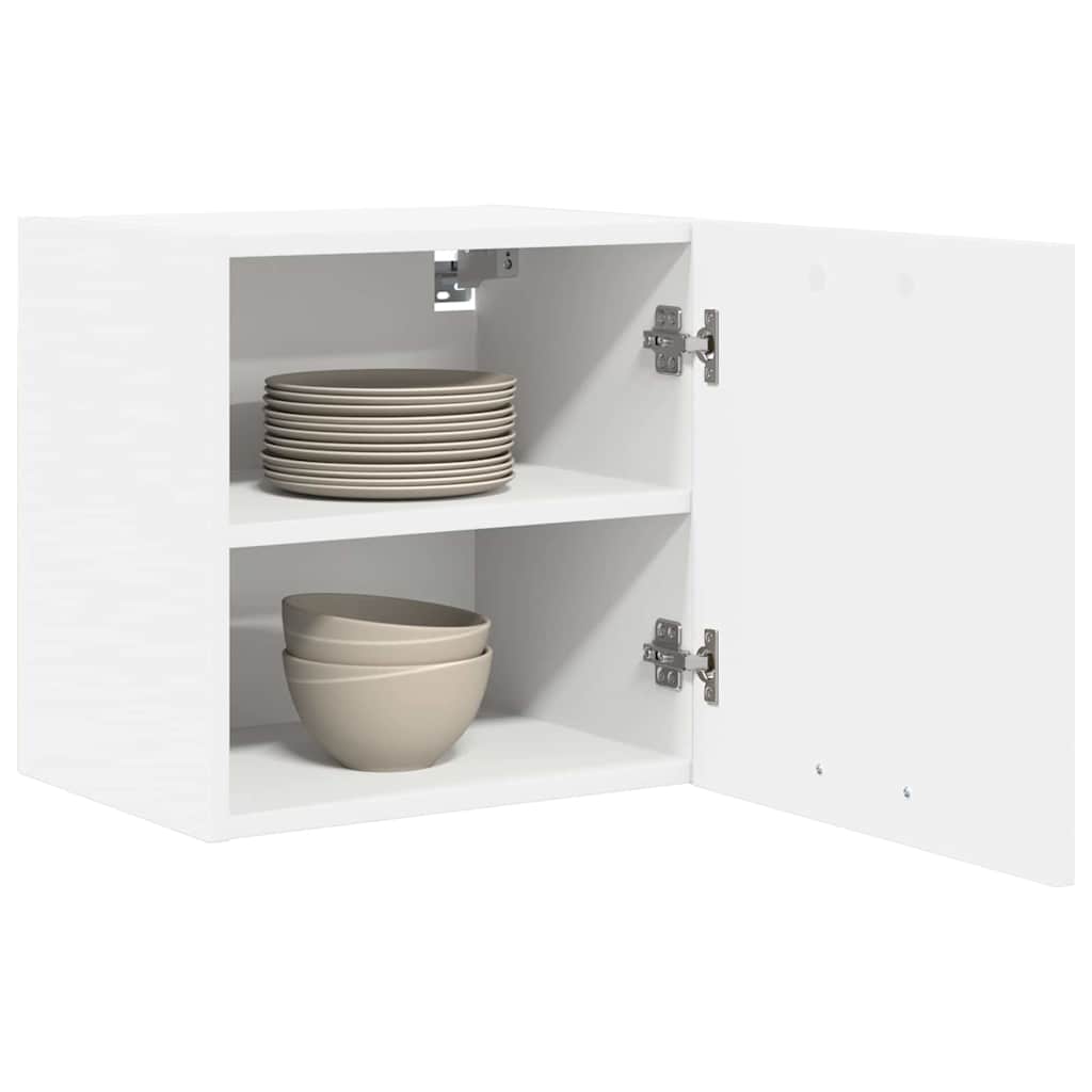 Hängeschrank mit Regal Riga Weiß 40 x 31 x 40 cm Holzwerkstoff