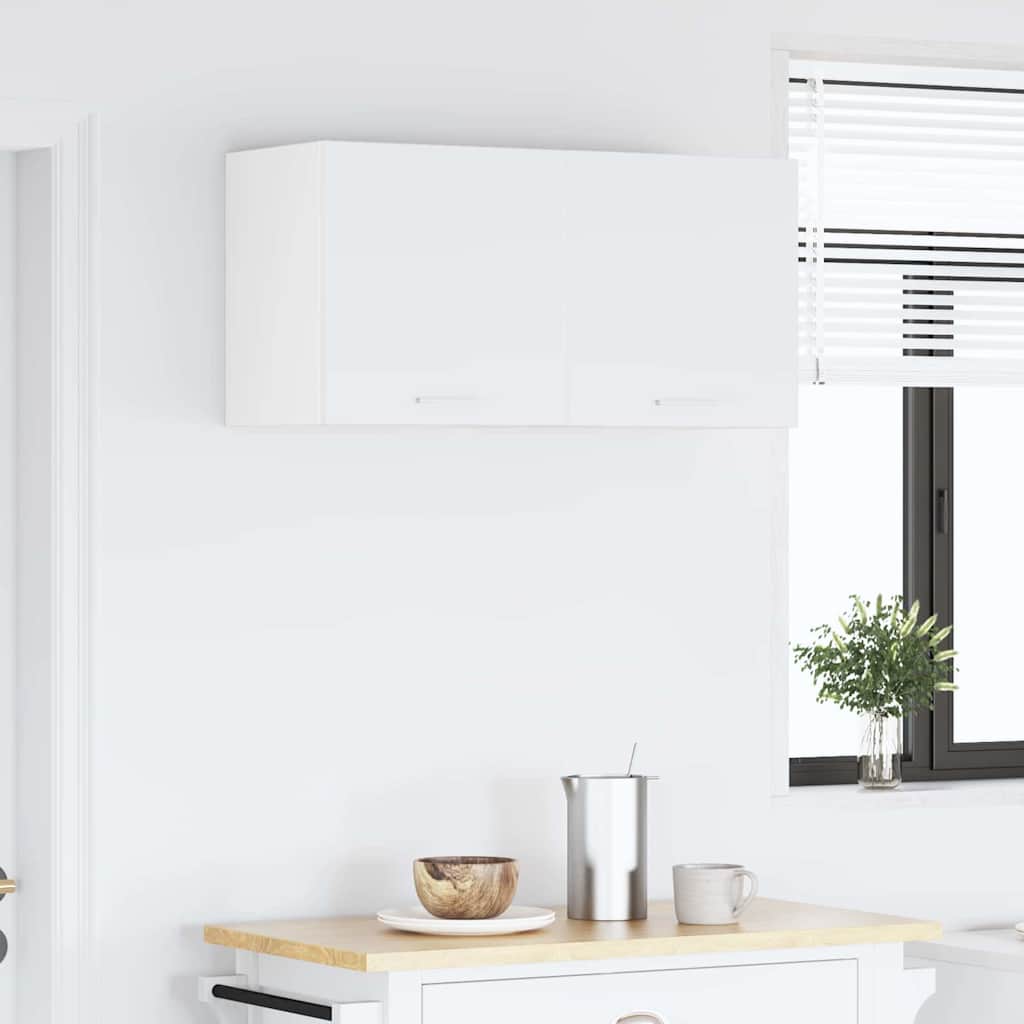 Hängeschrank Riga 2 pcs Weiß 40 x 31 x 40 cm Holzwerkstoff